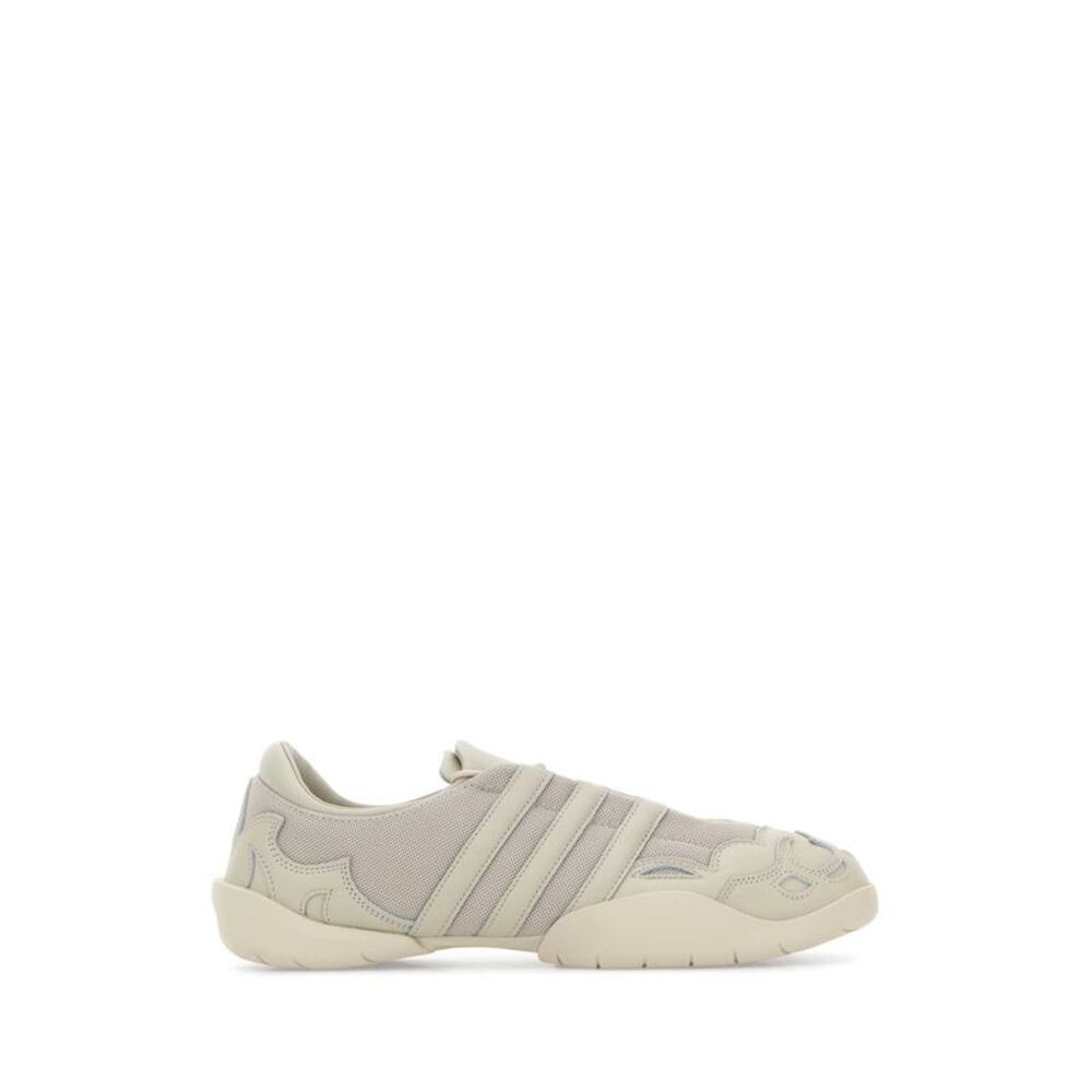 Y3 Yamamoto Unisex Chalk Fabric And Leather Regu 2002 Sneakers